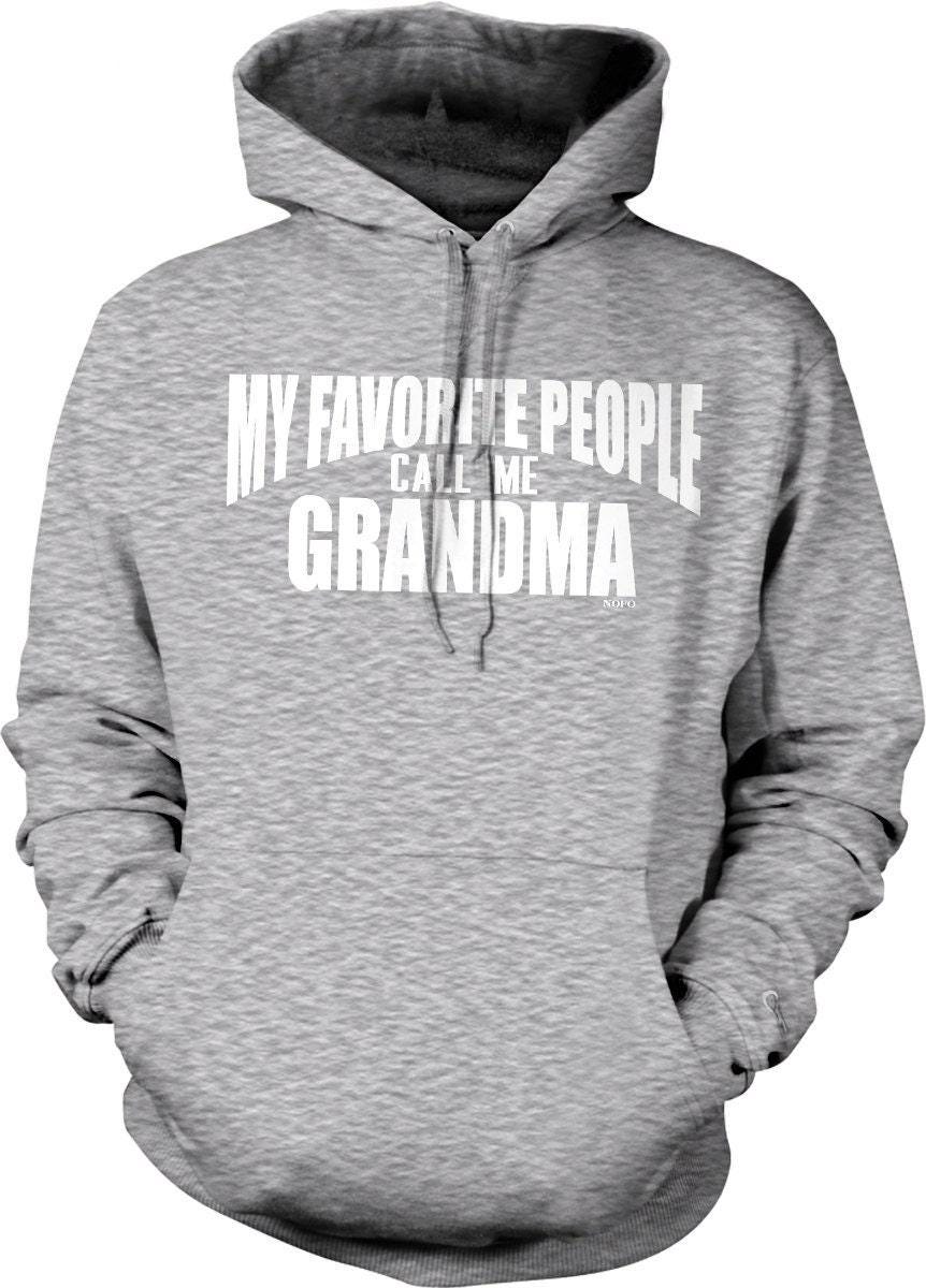 Grandma Hooded Sweatshirt – Cozy Fall Hoodie With Matching Draw Cord & Family Love Apparel