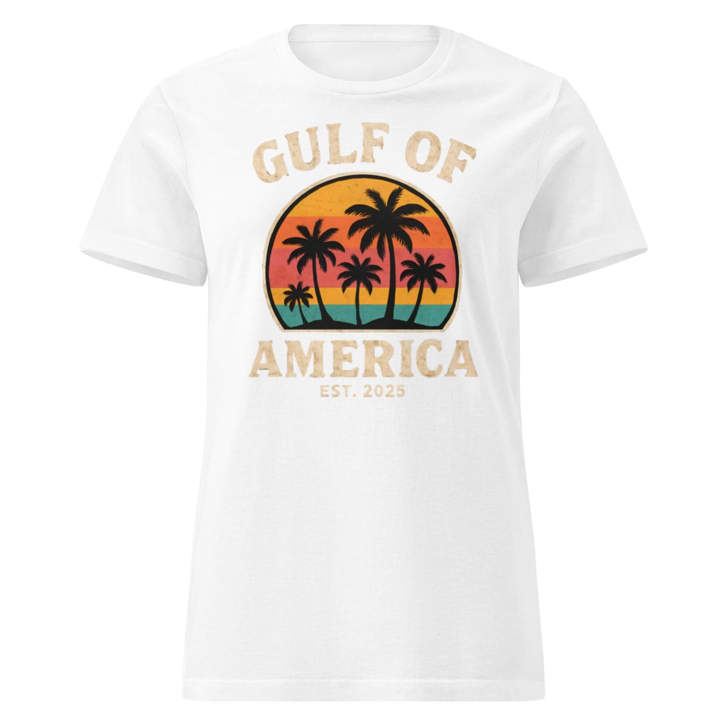 gulf of america est. 2025 maga Women’s basic softstyle t-shirt