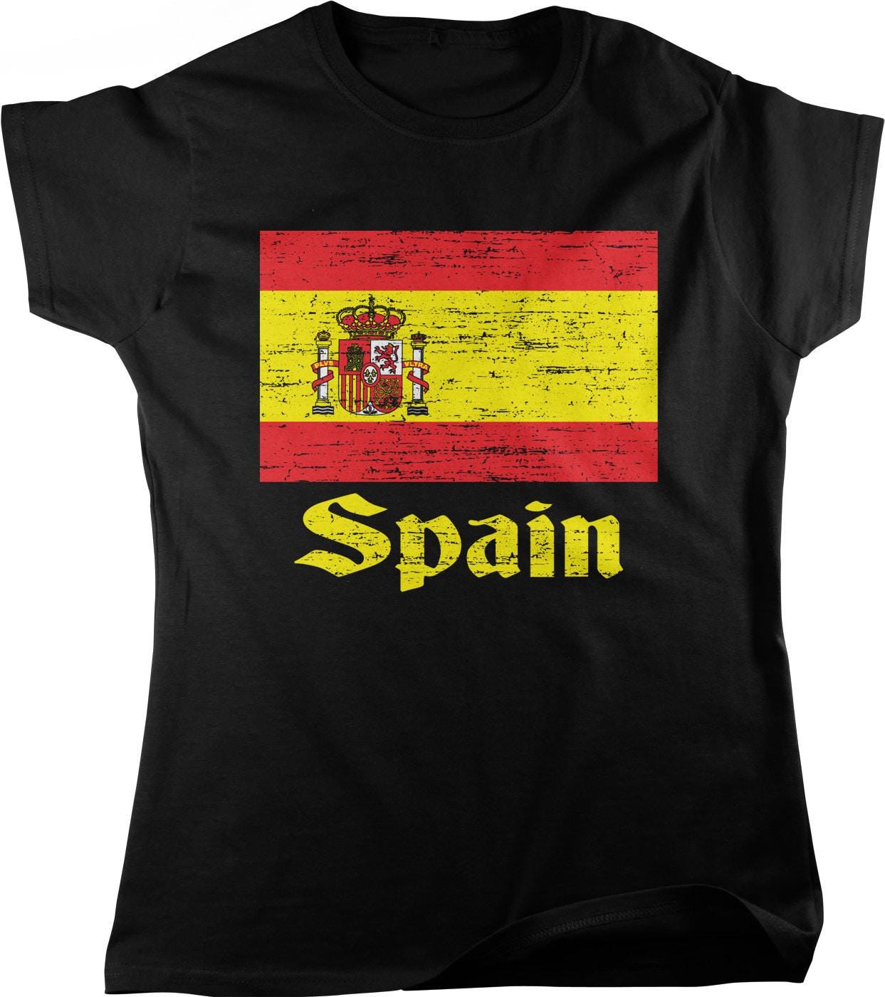 Spanish Flag T-Shirt - Women's Cotton Shirt | La Rojigualda Pride Tee