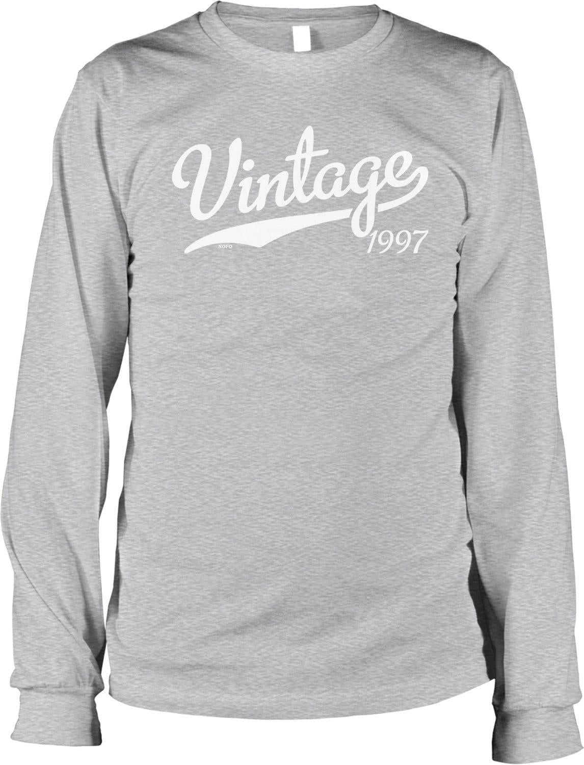 Vintage Long Sleeve Shirt – Mens Cotton 1997 Shirt With Comfortable Fit & Durable Casual Wear