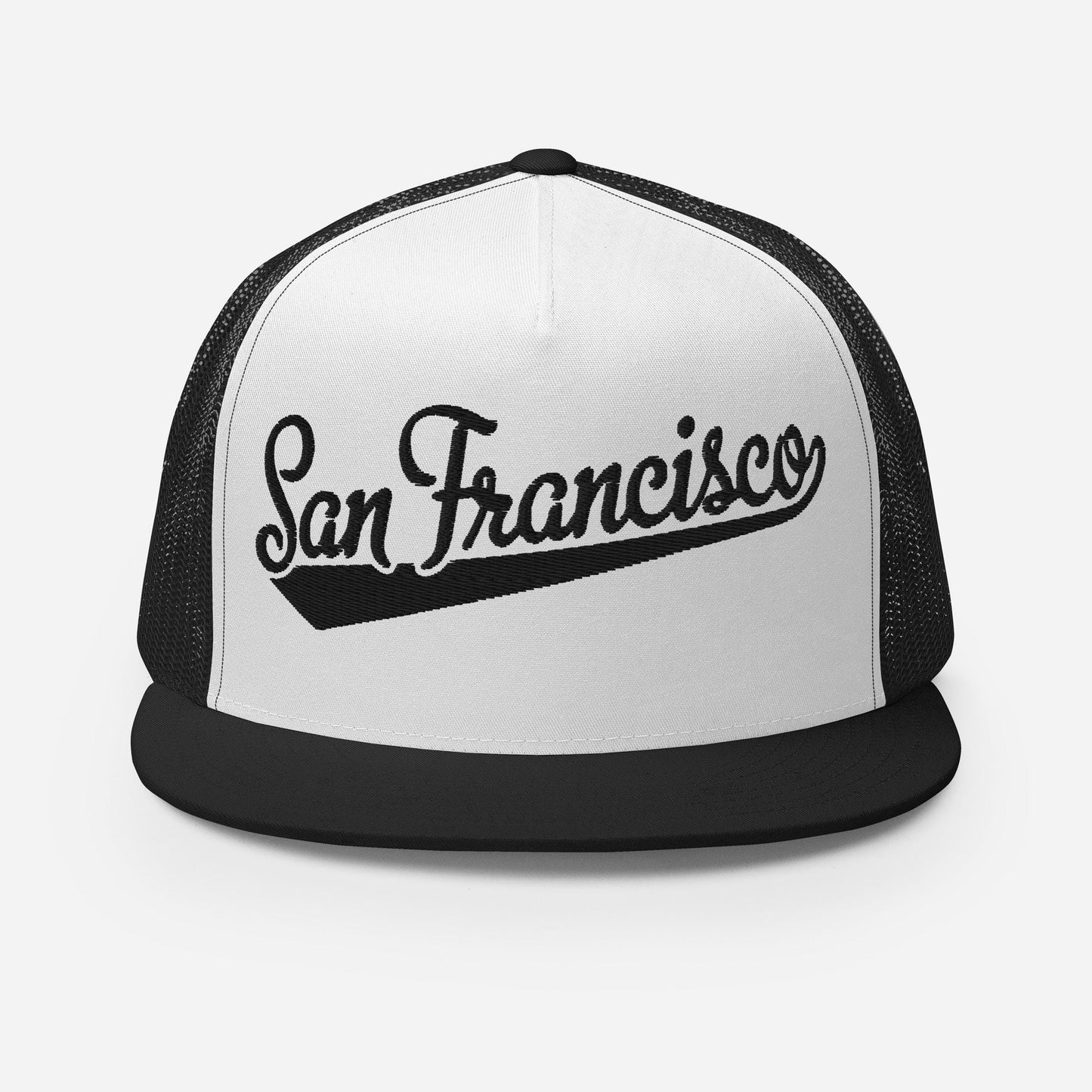 San Francisco Snapback Hat – Baseball Script Font Cap With Adjustable Fit