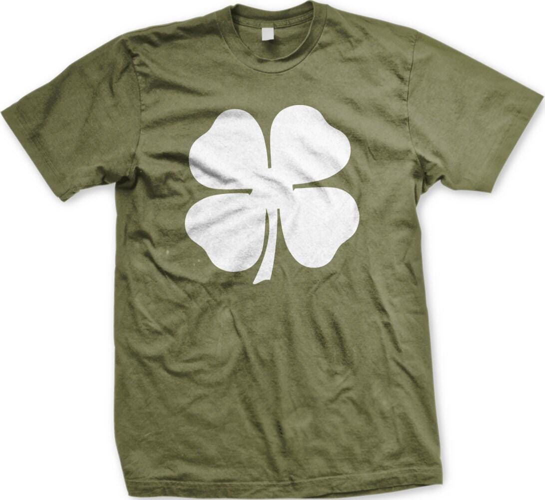 Irish Shamrock T-Shirt – Four Leaf Clover Shirt | Comfortable Fit Tee