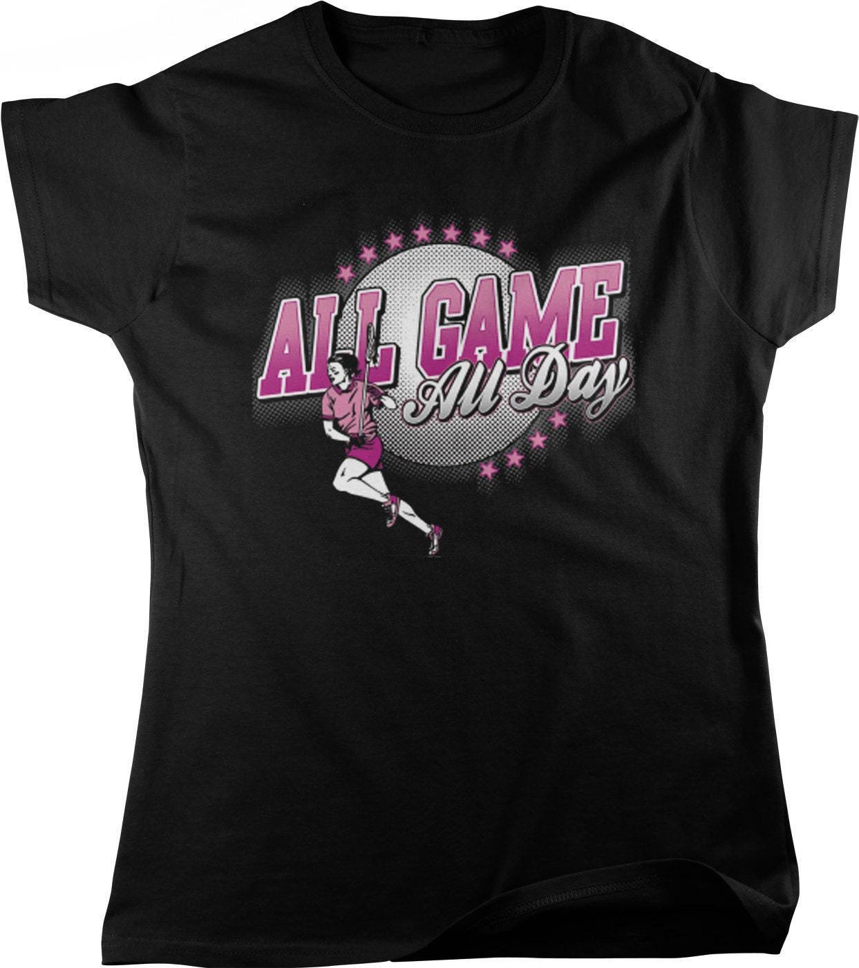 Women's Lacrosse T-Shirt – Breathable Cotton Tee | Durable Athletic Shirt