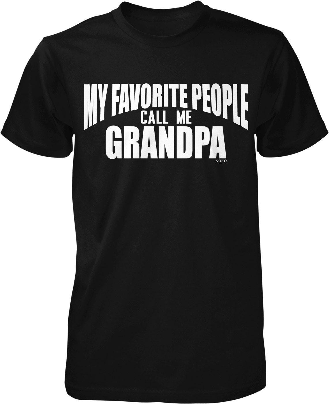 Grandpa Men's T-Shirt – Comfortable Cotton Tee With Taped Neck Seams