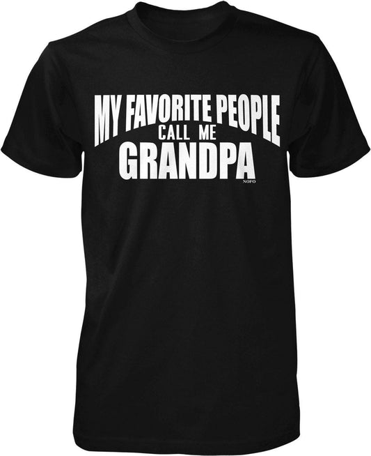 Grandpa Men's T-Shirt – Comfortable Cotton Tee With Taped Neck Seams