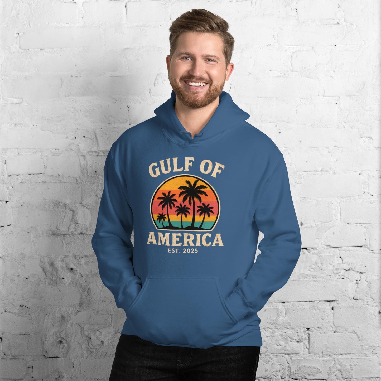 gulf of america est. 2105, maga Unisex Hoodie