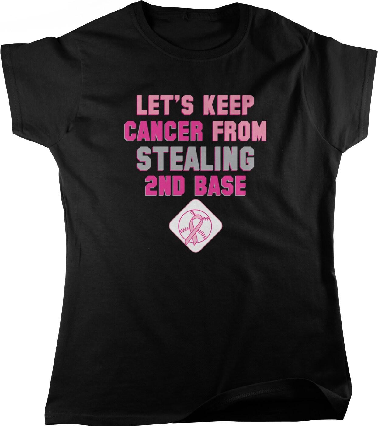 Cancer Awareness T-Shirt – Women's Pink Ribbon Tee | Soft Cotton, Seamless Collar