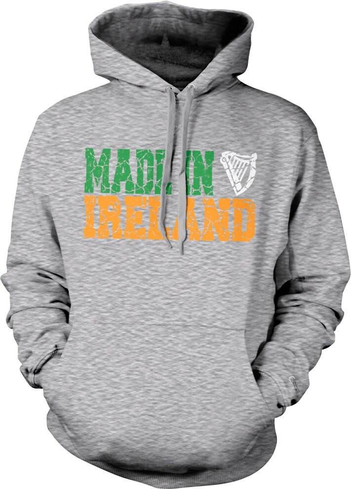 Irish Pride Sweatshirt – Lucky Shamrock Hoodie | Unisex Soft Cotton Blend