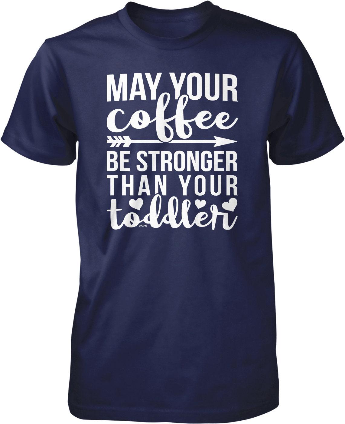 Men's Coffee T-Shirt - Funny Mom and Dad Shirt | Durable Pre Shrunk Cotton Tee