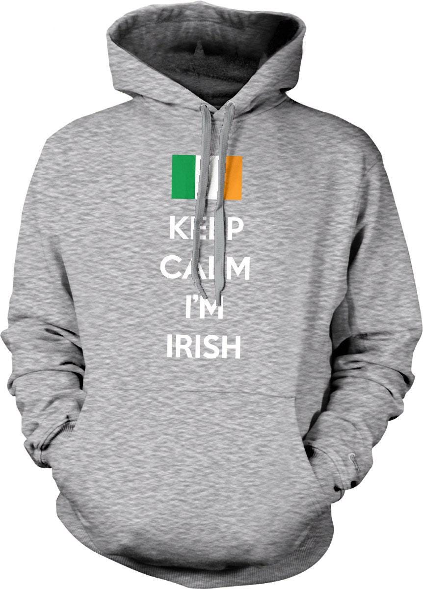 St Patricks Day Hoodie - Irish Shamrock Design | Soft Cotton Blend Sweatshirt