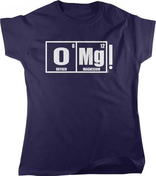 Women's Cotton T-Shirt – Full Cut Magnesium Oxygen Tee | Pre Shrunk Cotton, Machine Washable