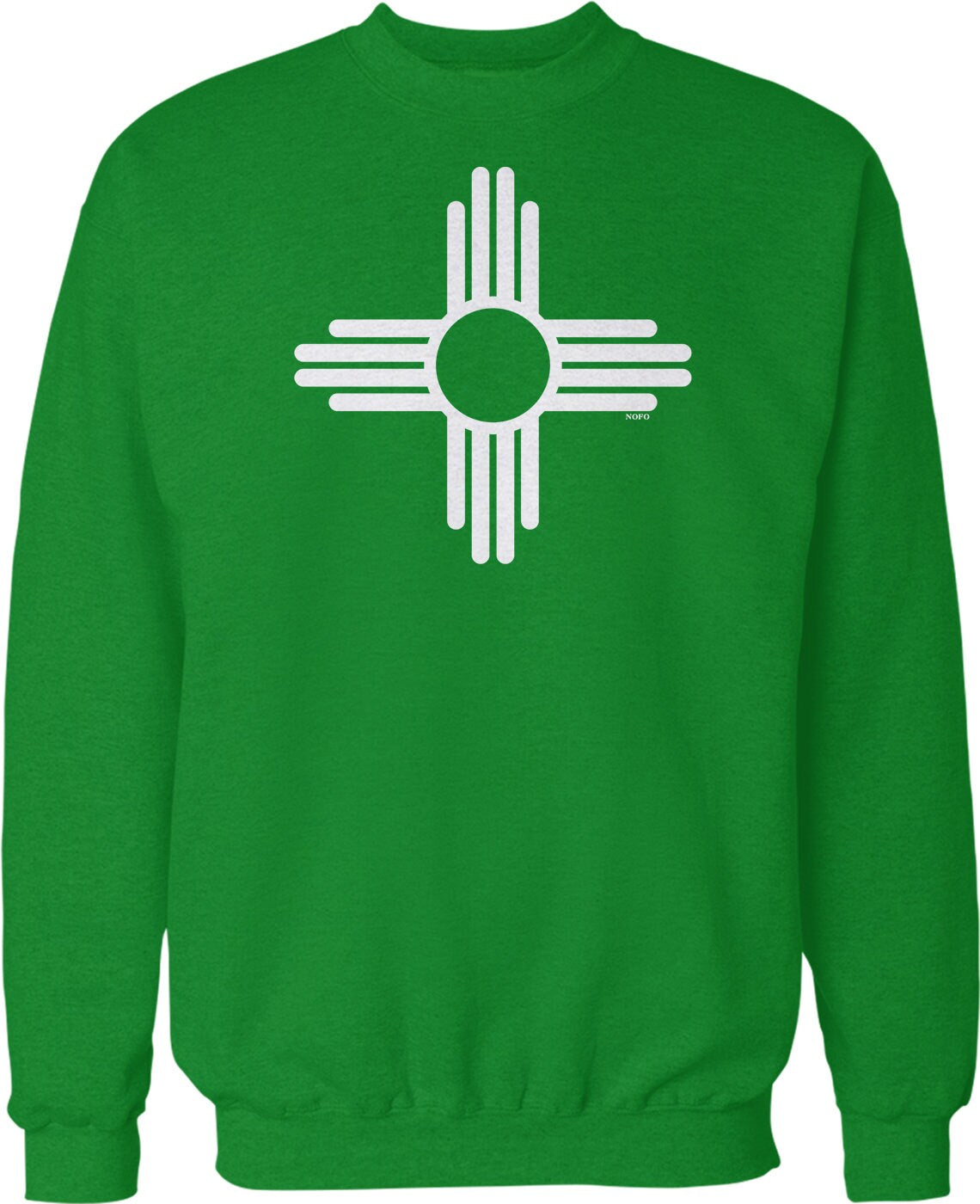 Zia Sun Sweatshirt – Unisex Crew Neck Hoodie With Pouch Pocket & Durable Fabric