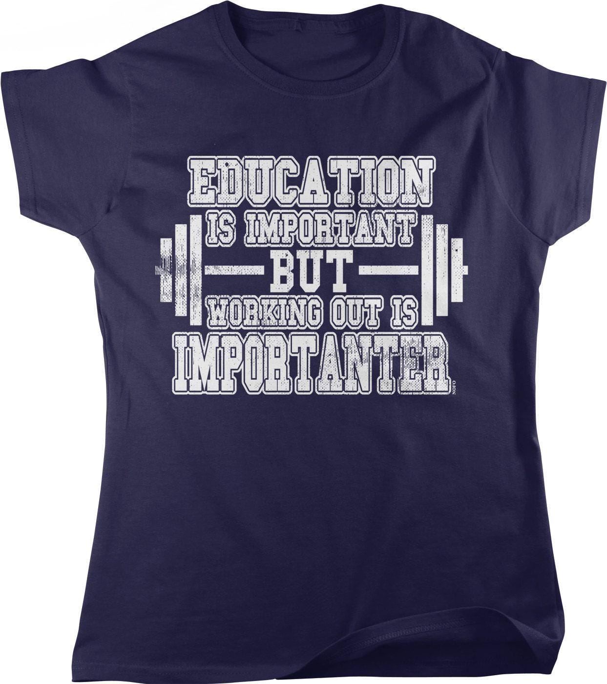 Motivational Women's T-Shirt - Funny Fitness Tee With Strength And Humor