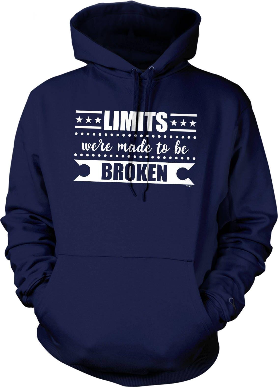 Motivational Gym Hoodie – Durable Cotton Blend Pouch Pocket Sweatshirt