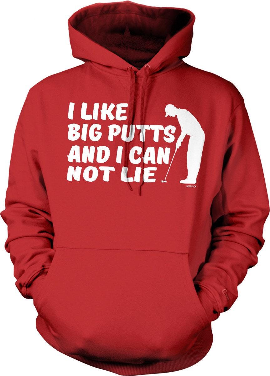 Golf Hoodie - Unisex Casual Golf Apparel with Pouch Pocket & Matching Draw Cord