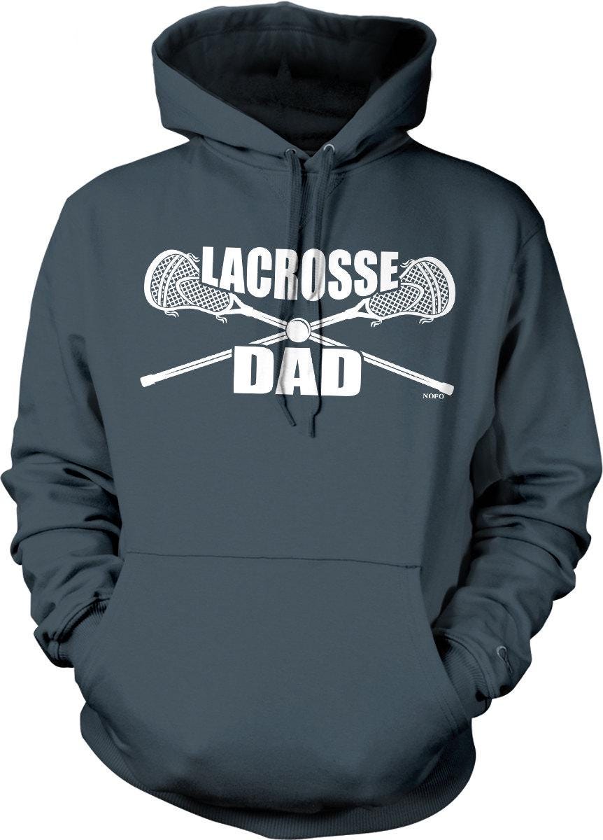 Lacrosse Dad Hoodie – Cozy Hooded Sweatshirt with Double Ply Hood & Pouch Pocket
