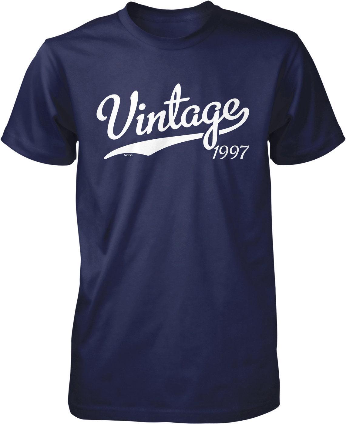 Vintage Men's T-Shirt - Classic 1997 Fit Tee | Soft Cotton Fabric