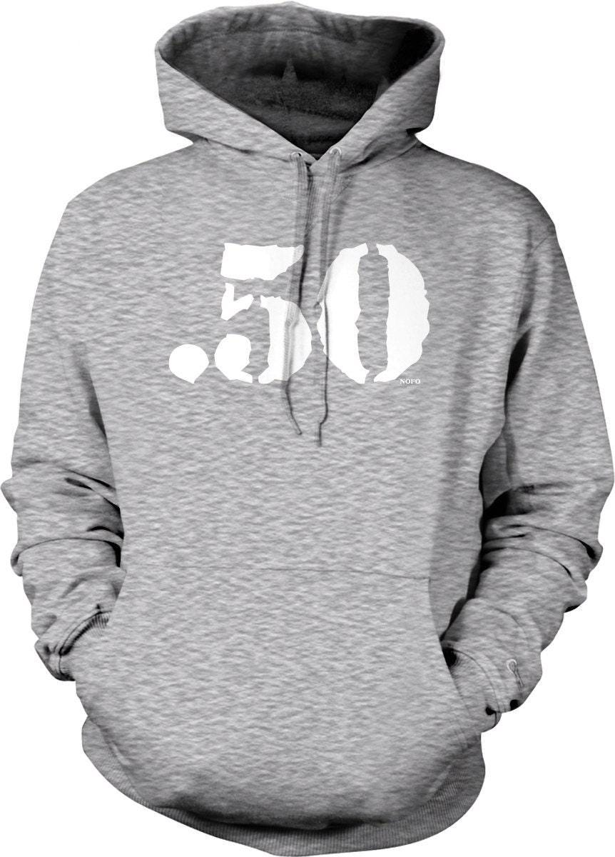 .50 Hooded Sweatshirt – Gun Rights Hoodie With Double Ply Hood & Pouch Pocket