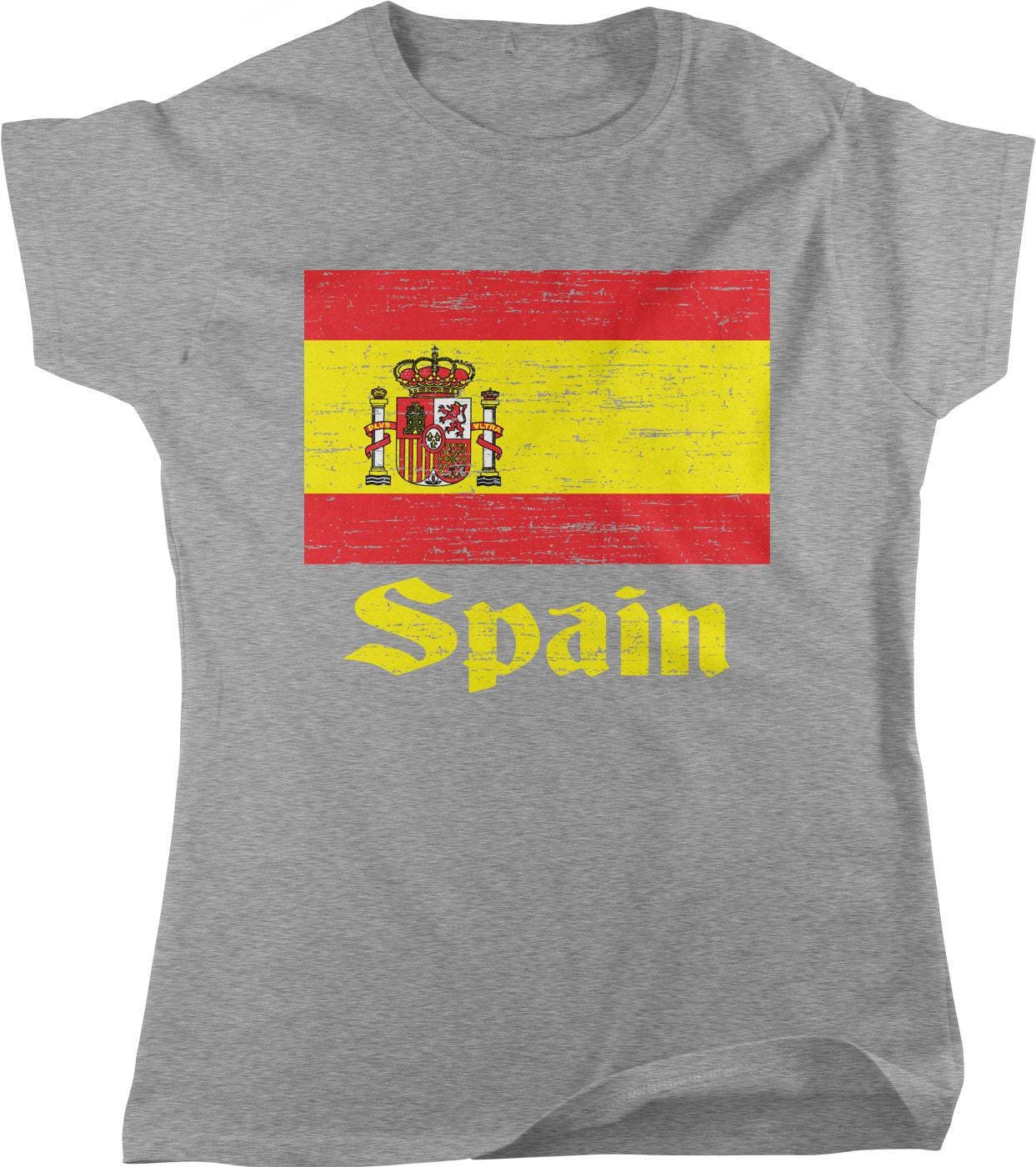 Spanish Flag T-Shirt - Women's Cotton Shirt | La Rojigualda Pride Tee
