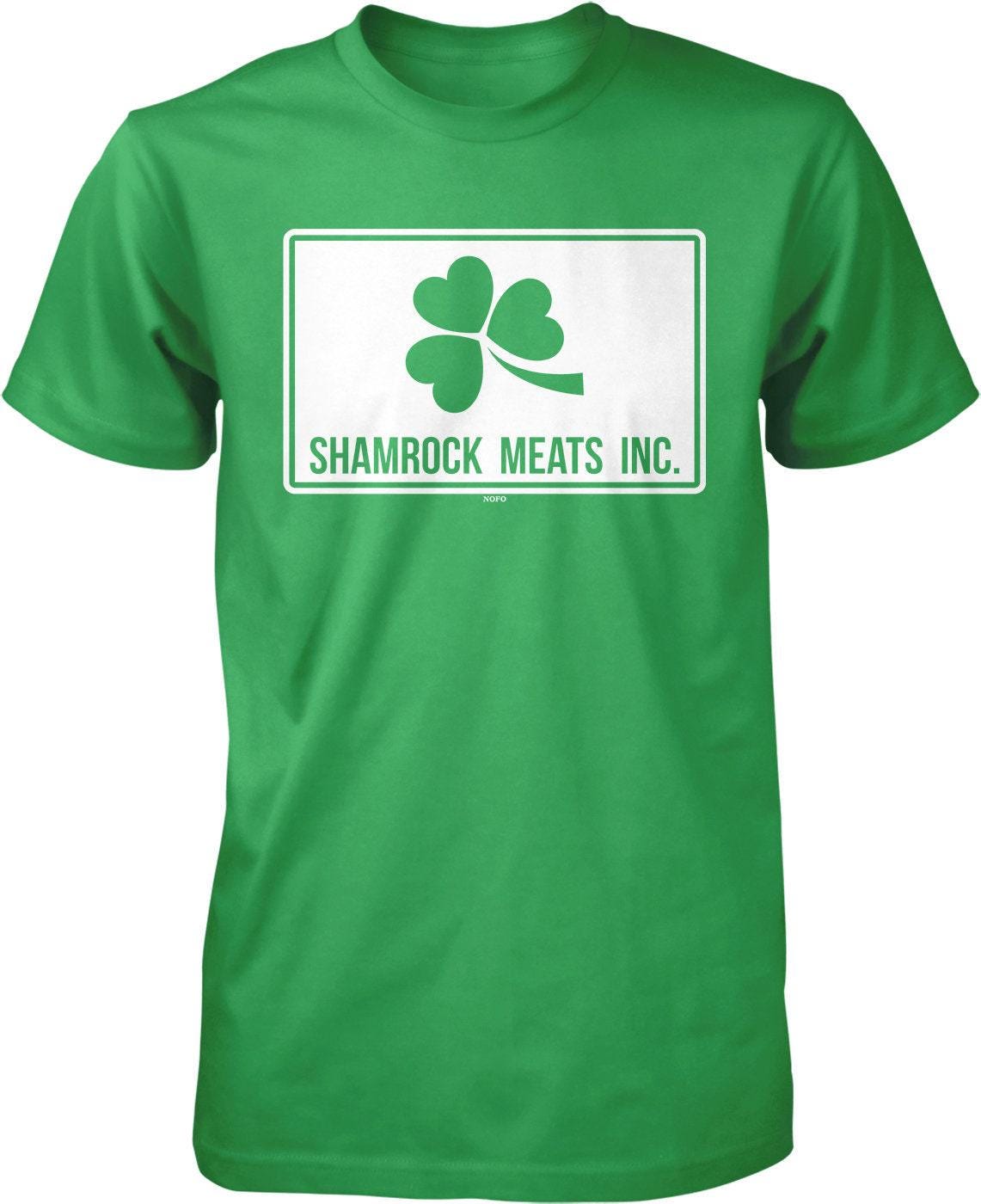 Men's T-Shirt | Shamrock Meats Inc Durable Philly Culture Shirt - Cotton Tee