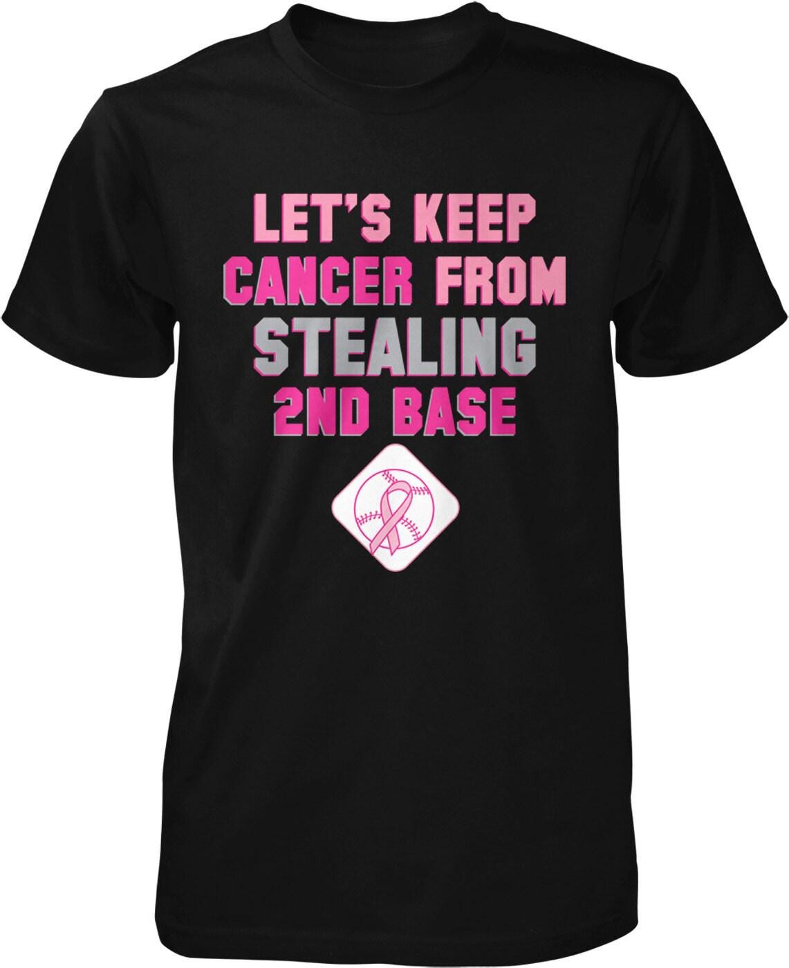 Cancer Awareness T-Shirt – Men's Soft Cotton Tee With Pink Ribbon Design