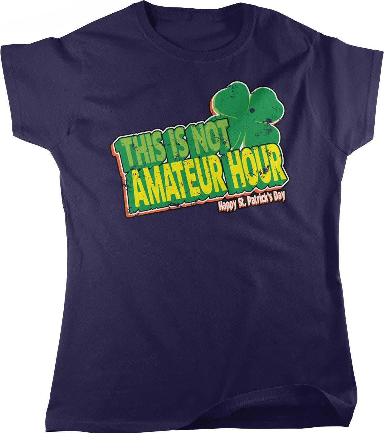 St Patrick's Day T-Shirt - Funny Shamrock Clover Tee | Irish Luck Shirt