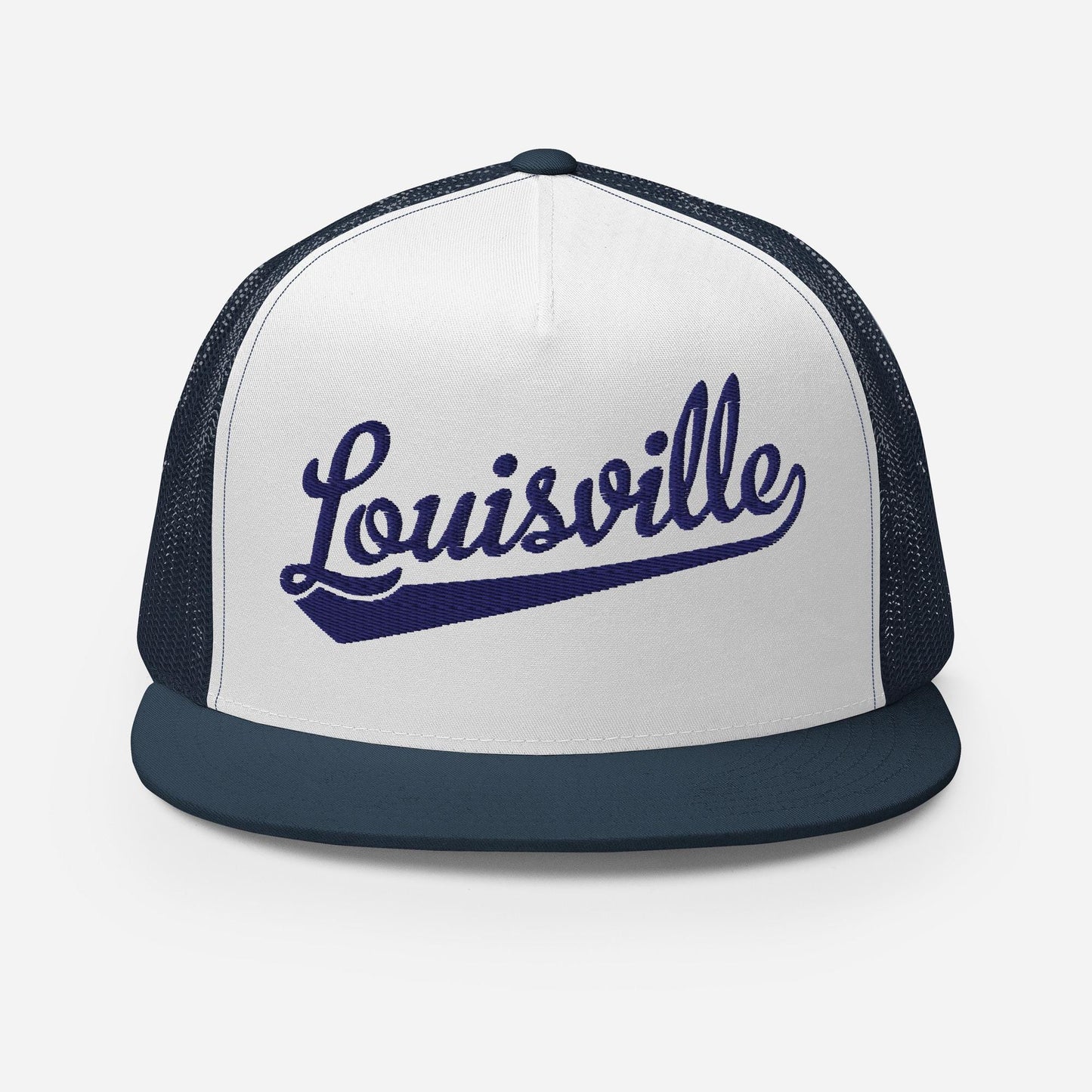 Snapback Trucker Hat - Derby City Baseball Cap With Breathable Cotton Front