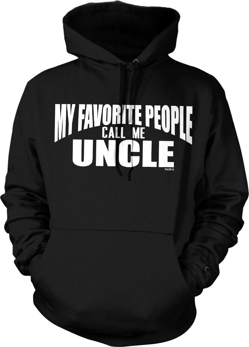 Uncle Hooded Sweatshirt – Cozy Cotton Blend Hoodie With Double Ply Hood Design