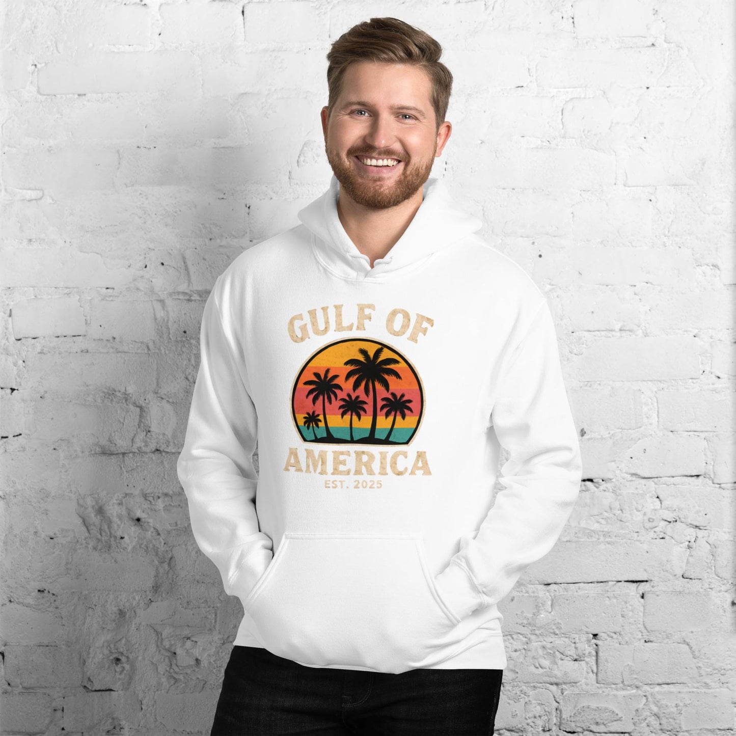 gulf of america est. 2105, maga Unisex Hoodie