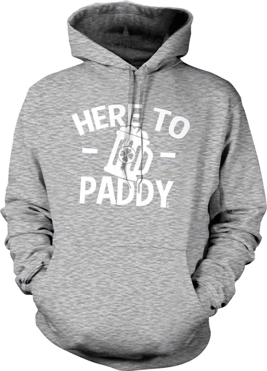 St Pat's Day Sweatshirt – Cozy Hooded Sweatshirt with Pouch Pocket & Double Ply Hood