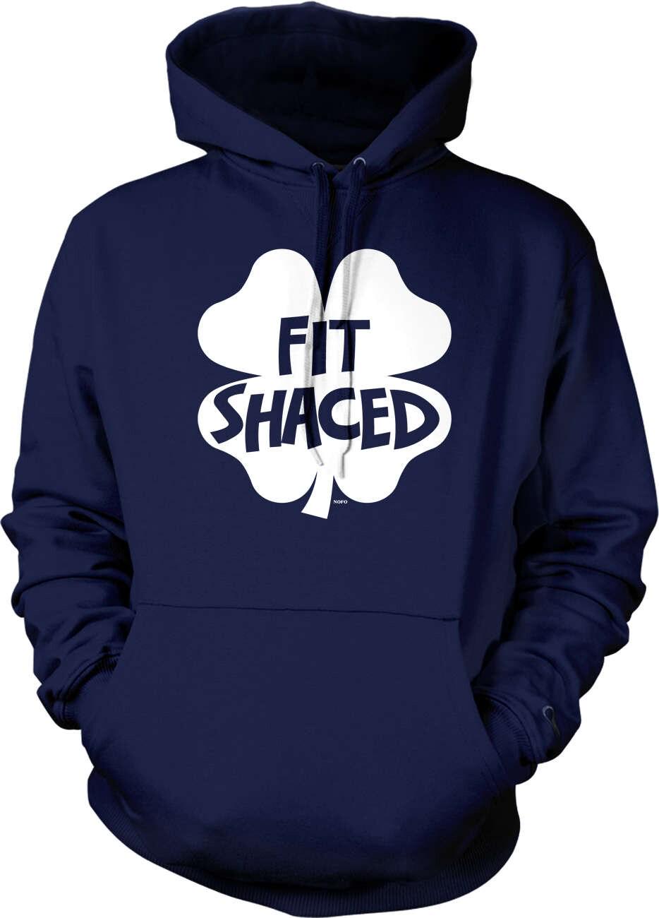 Four Leaf Clover Sweatshirt - Comfortable Cotton Blend Hoodie With Durable Double Ply Hood