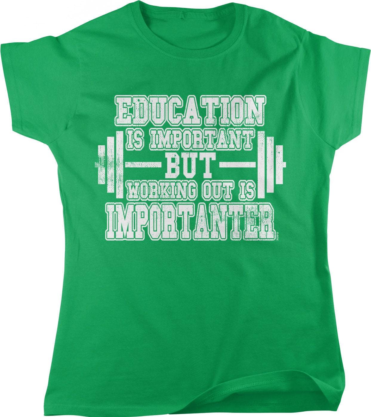 Motivational Women's T-Shirt - Funny Fitness Tee With Strength And Humor