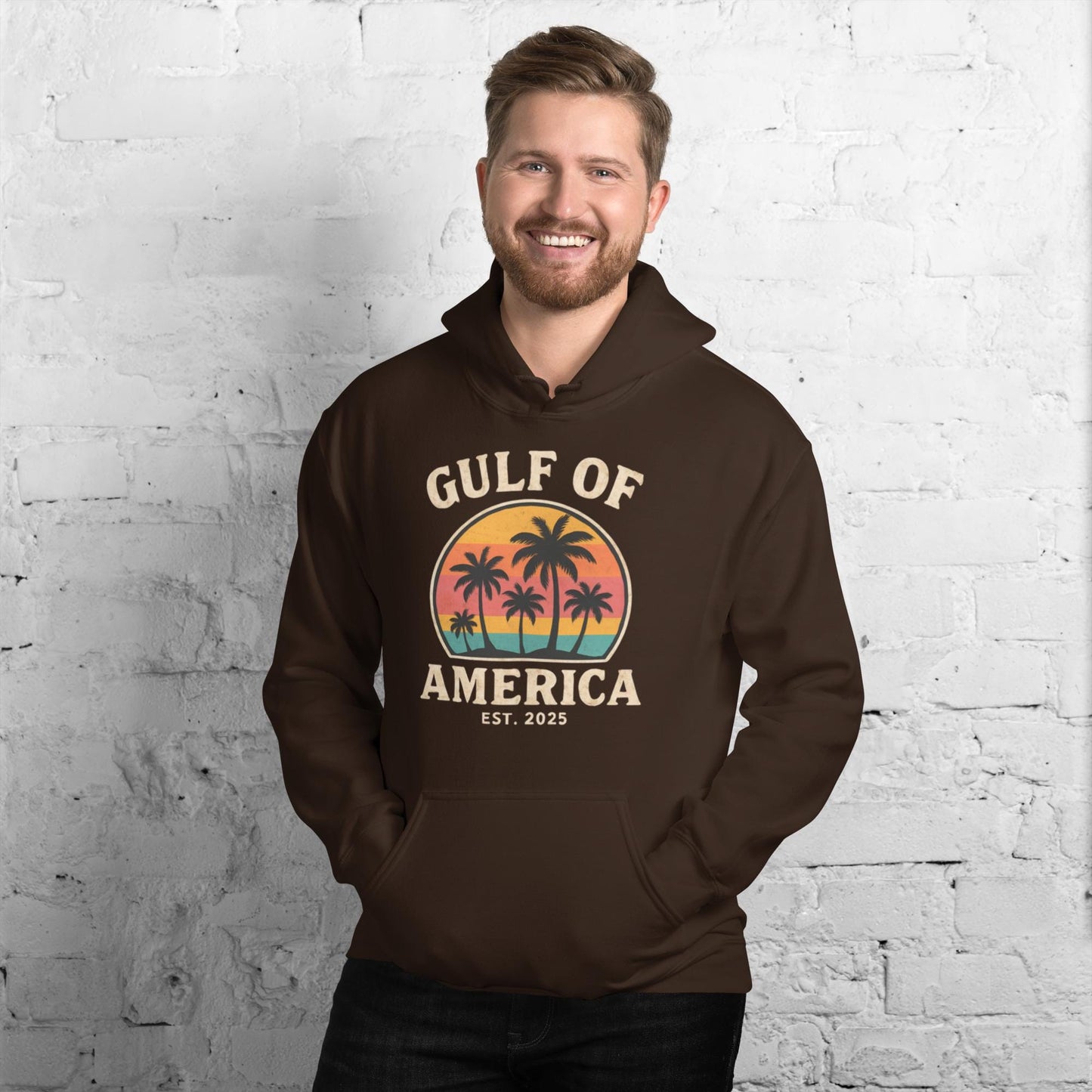 gulf of america est. 2105, maga Unisex Hoodie