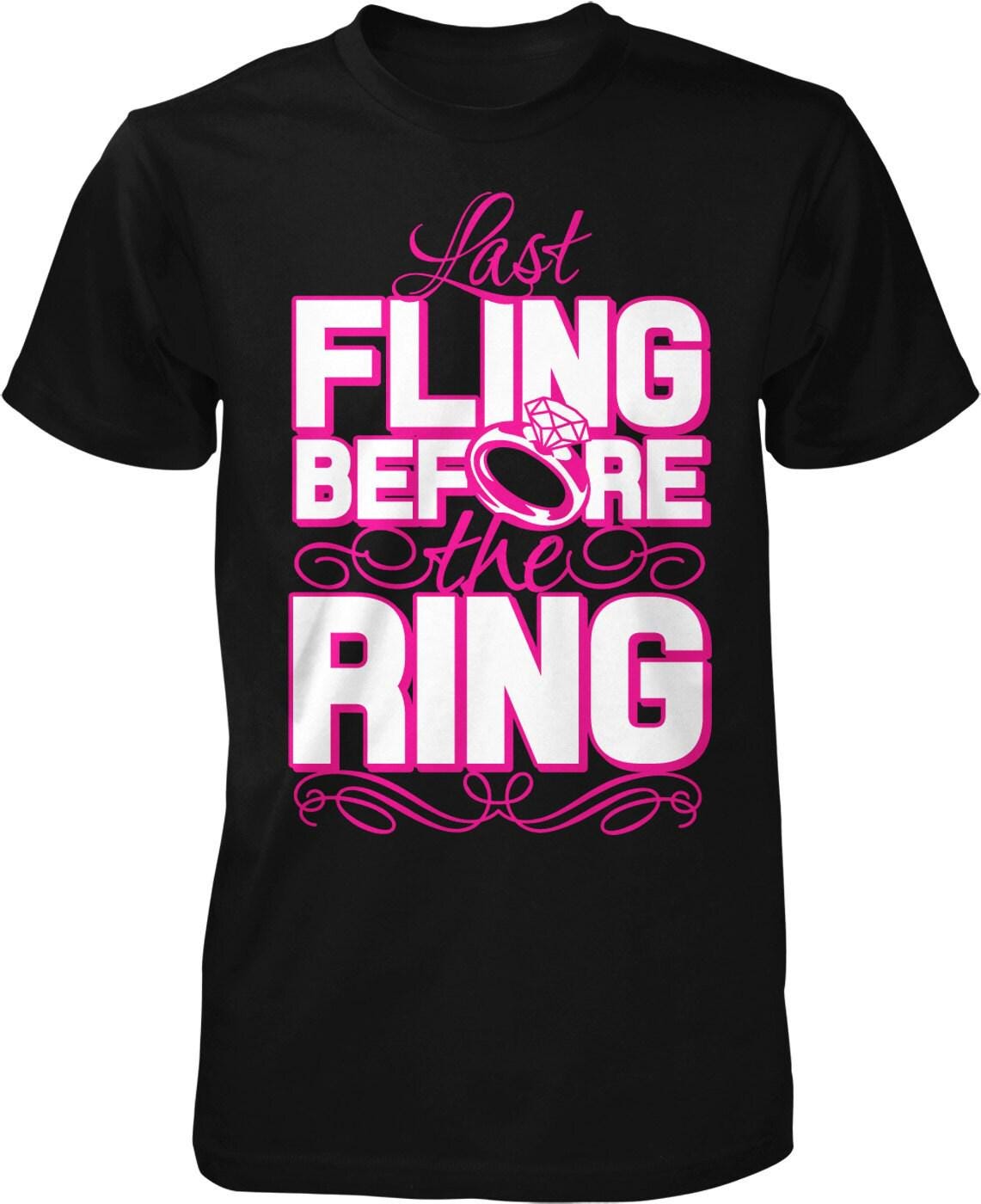 Bachelor Party T-Shirt – Last Fling Shirt | Soft Cotton Fabric, Durable Men's Tee