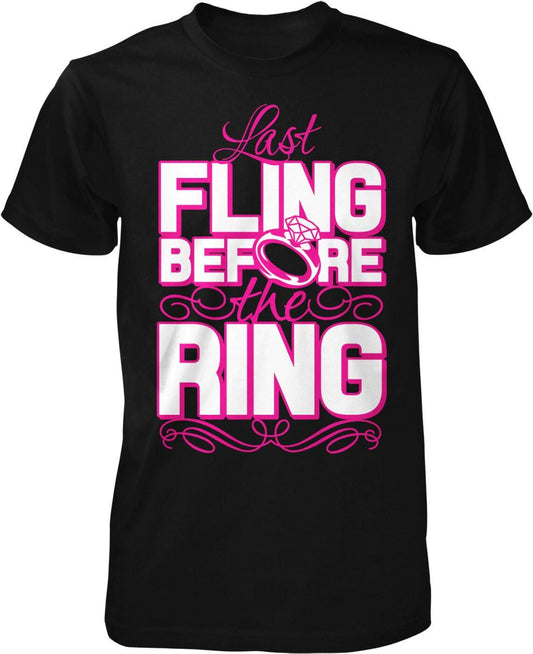 Bachelor Party T-Shirt – Last Fling Shirt | Soft Cotton Fabric, Durable Men's Tee
