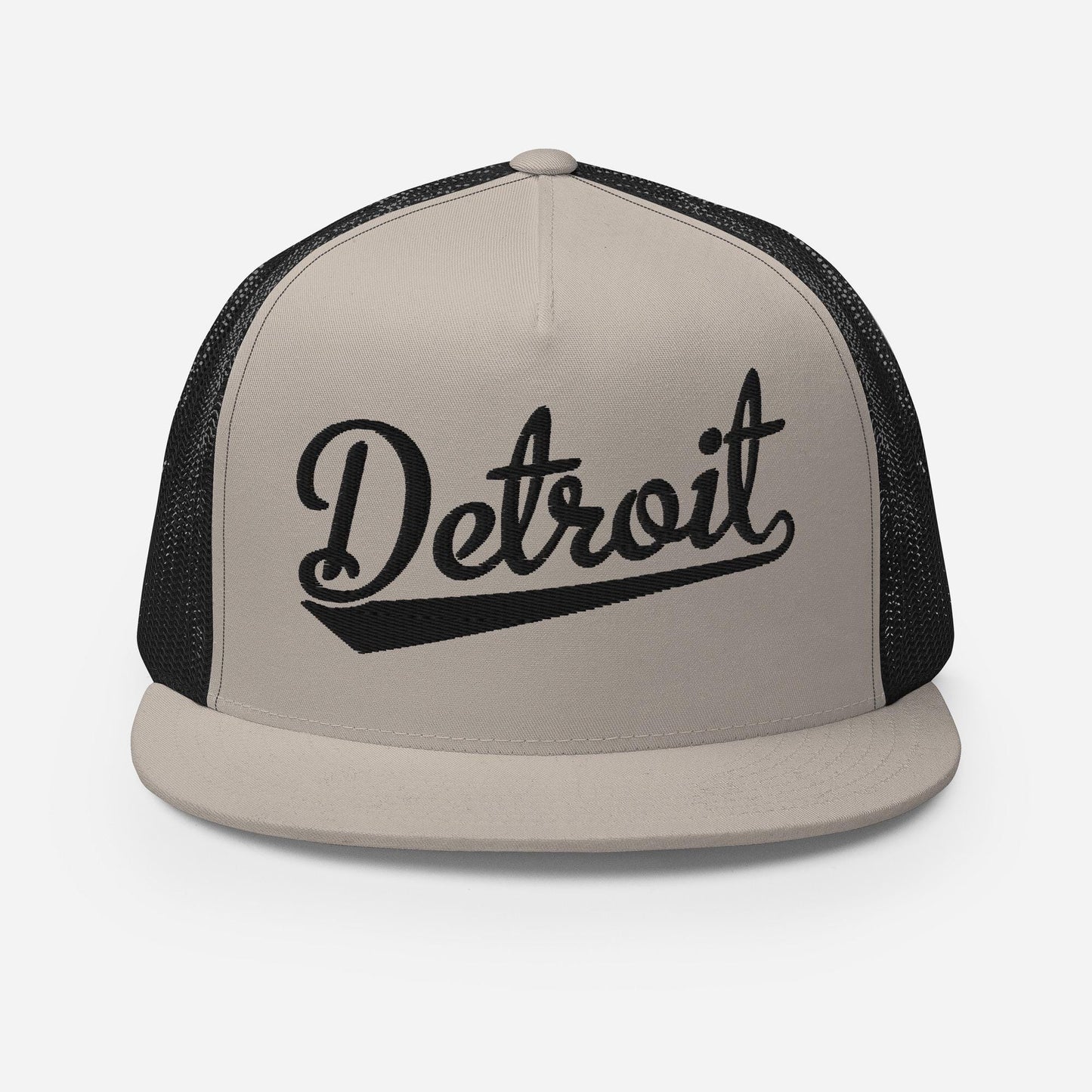 Detroit Snapback Hat – Five Panel Hat With Breathable Mesh & Custom Thread Colors