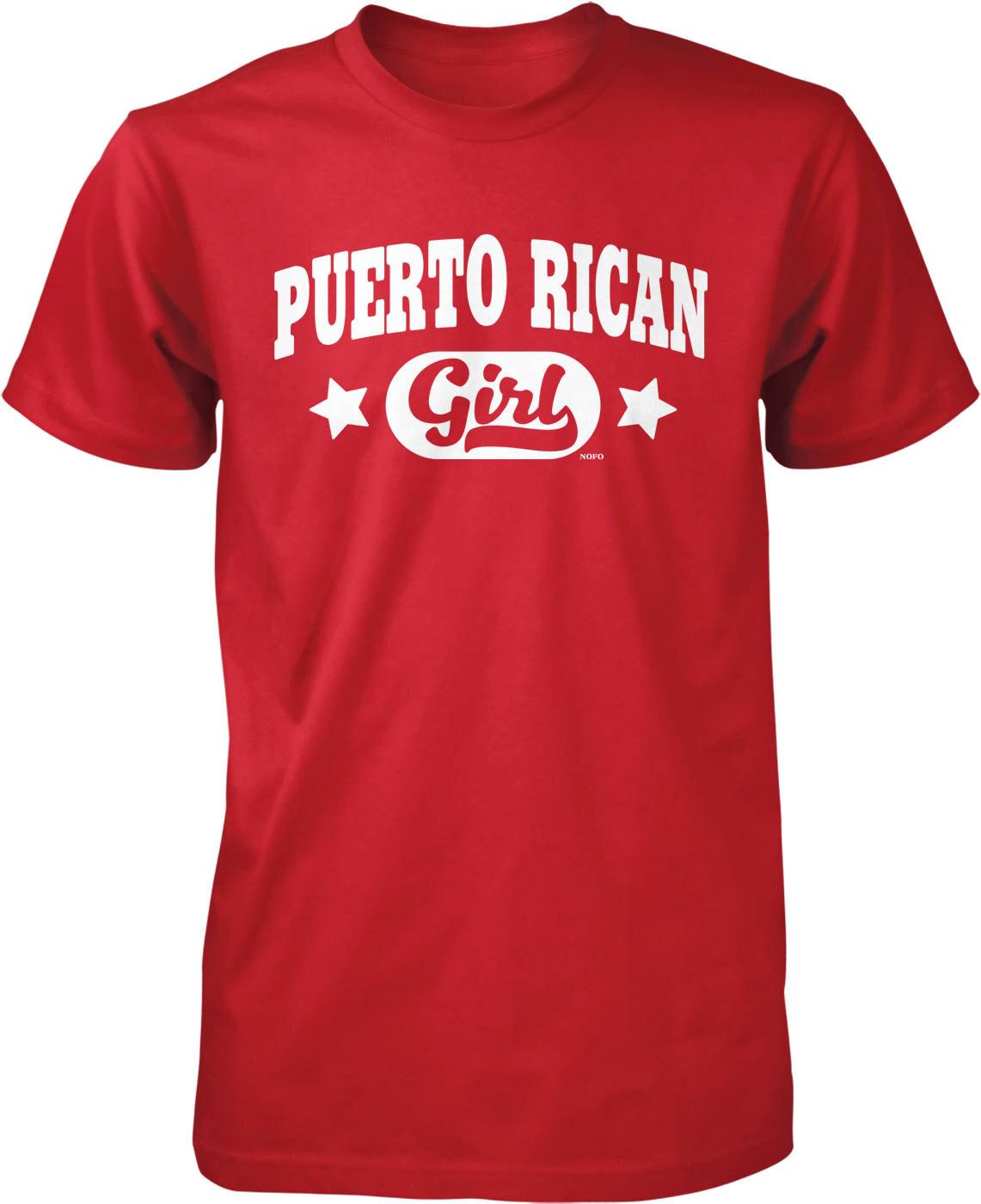 Puerto Rican Girl T-Shirt – Boricua Pride Shirt | Durable Cotton Casual Tee