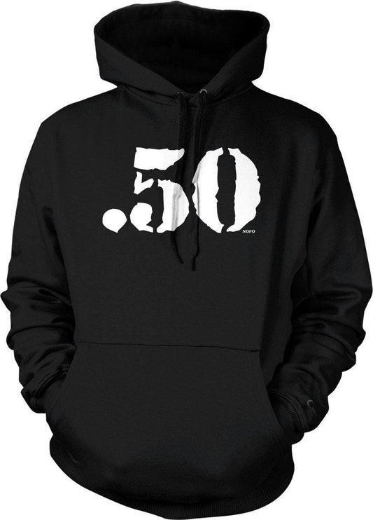 .50 Hooded Sweatshirt – Gun Rights Hoodie With Double Ply Hood & Pouch Pocket