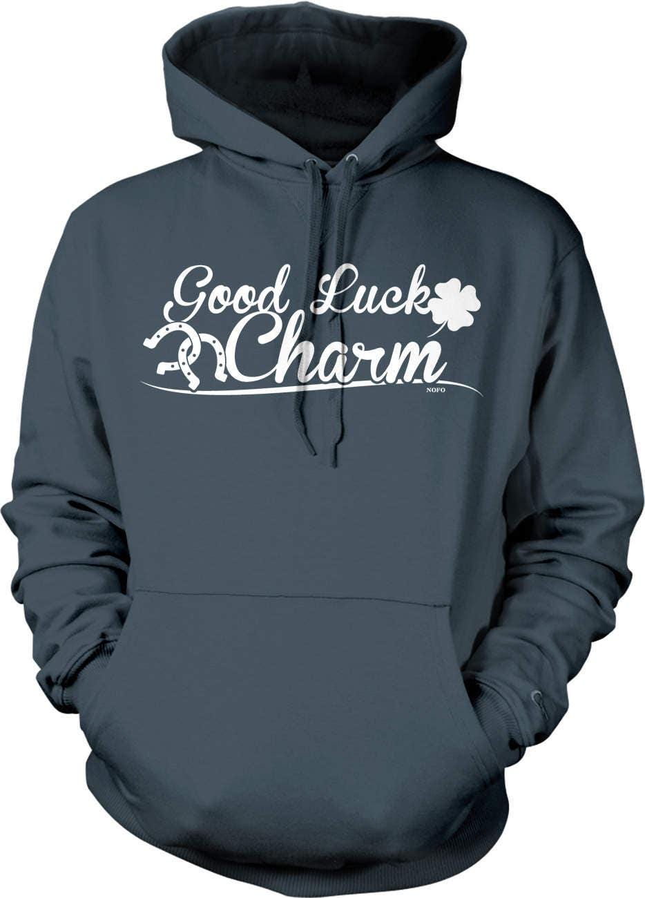 St Patrick's Day Sweatshirt – Cozy Hooded Sweatshirt With Irish Lucky Charm Design
