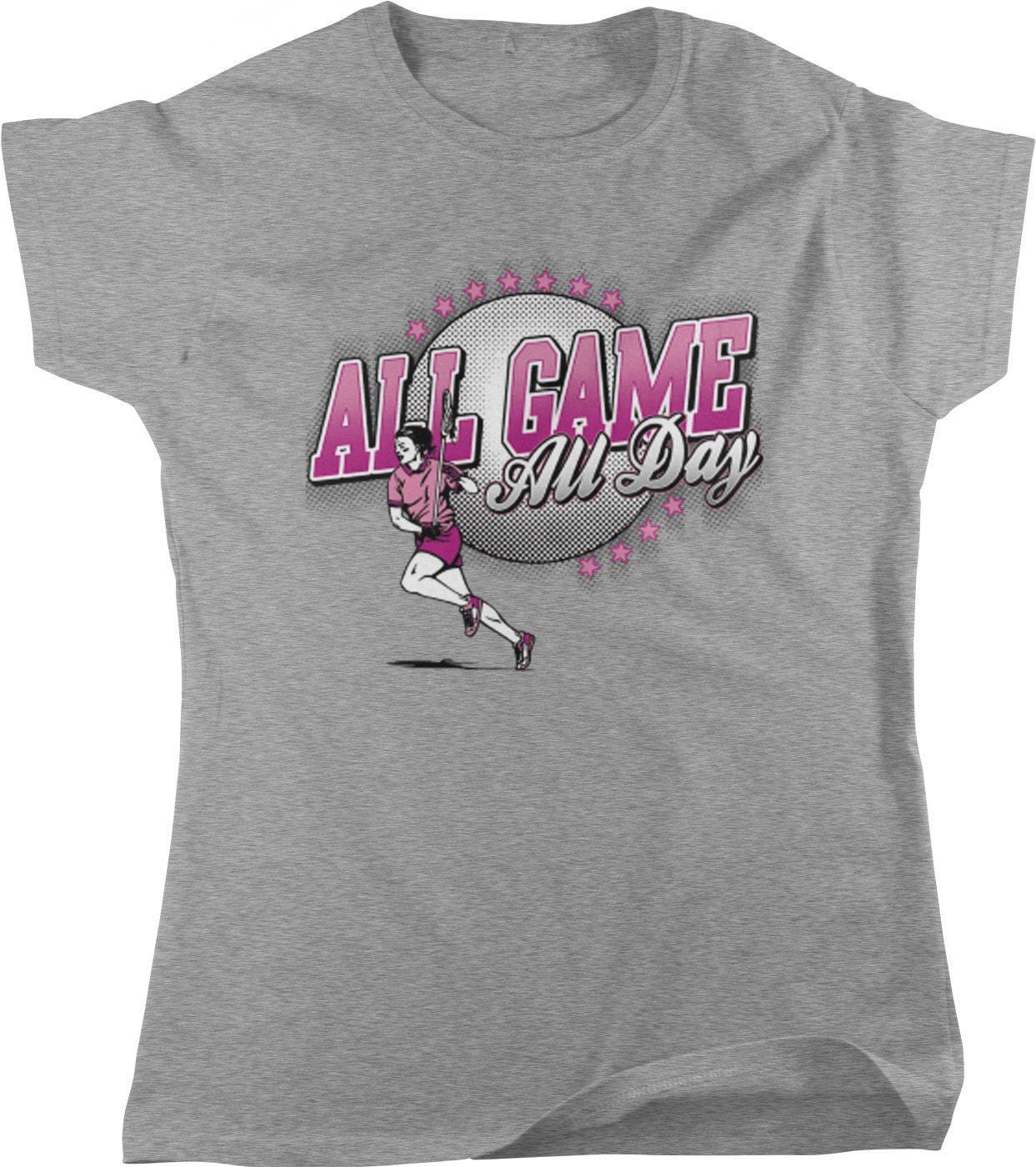Women's Lacrosse T-Shirt – Breathable Cotton Tee | Durable Athletic Shirt
