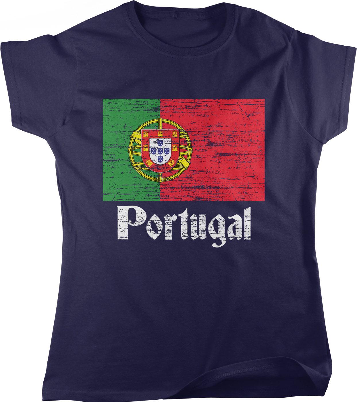 Portuguese Flag Shirt - Women's Soccer Tee | Soft Cotton Pre-Shrunk Cotton