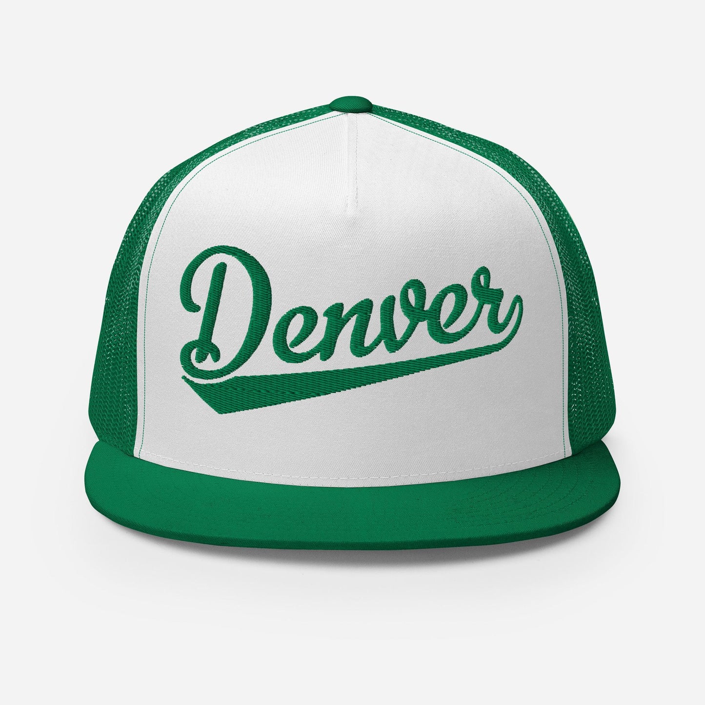 Denver Snapback Hat – 6 Panel Snapback Trucker Hat With Breathable Mesh