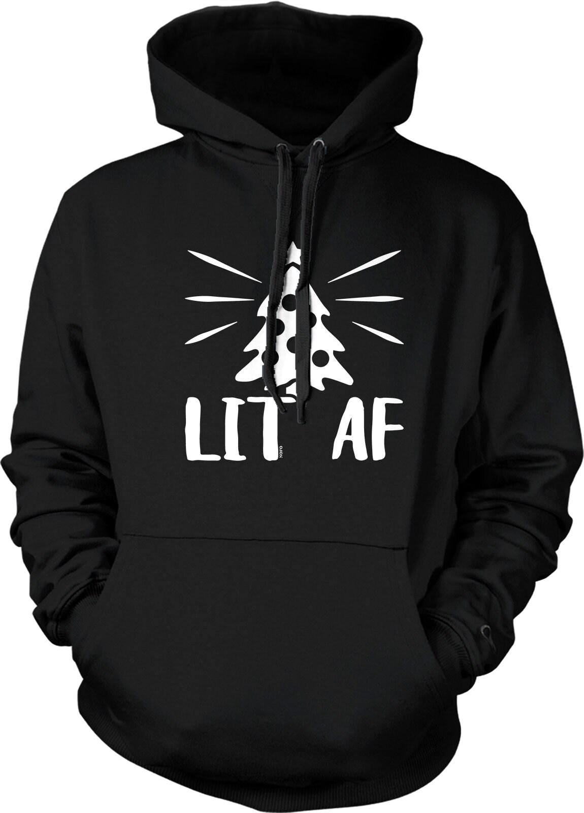 Christmas Tree Sweatshirt – Festive Holiday Hoodie With Double Ply Hood Design