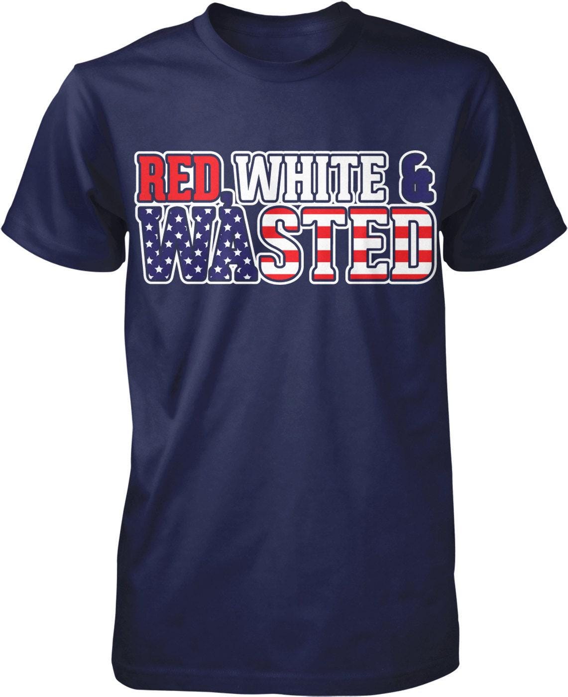 USA Pride T-Shirt - Patriotic Cotton Tee With Bold Flag Graphic Design