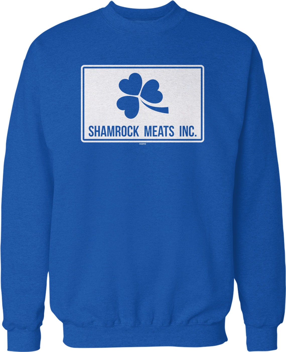 Shamrock Meats Inc Crew Neck Sweatshirt - Authentic Philly Pride Apparel | Classic Boxing Style