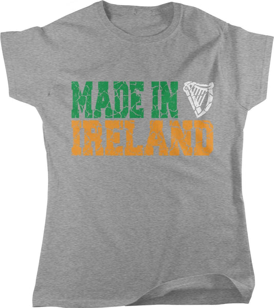 Irish Pride Shirt - Women's Irish Heritage Top | Shamrock T-Shirt, Soft Cotton Tee