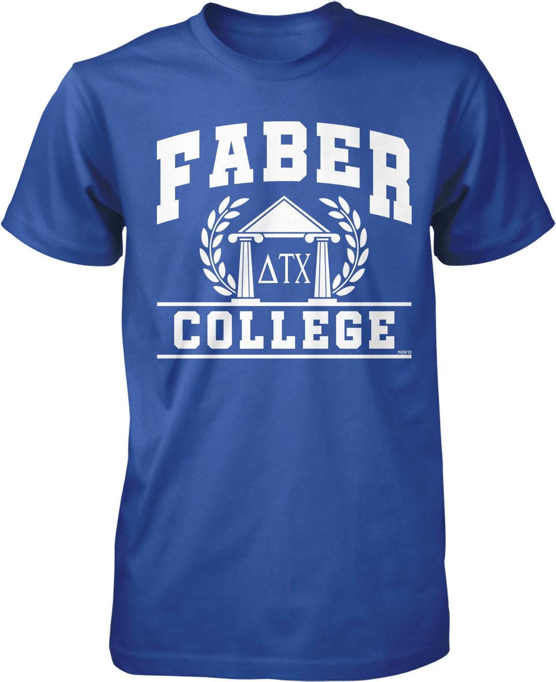 Delta Tau Chi T-Shirt – Men's College Shirt With Pre-Shrunk Cotton, Light Gray