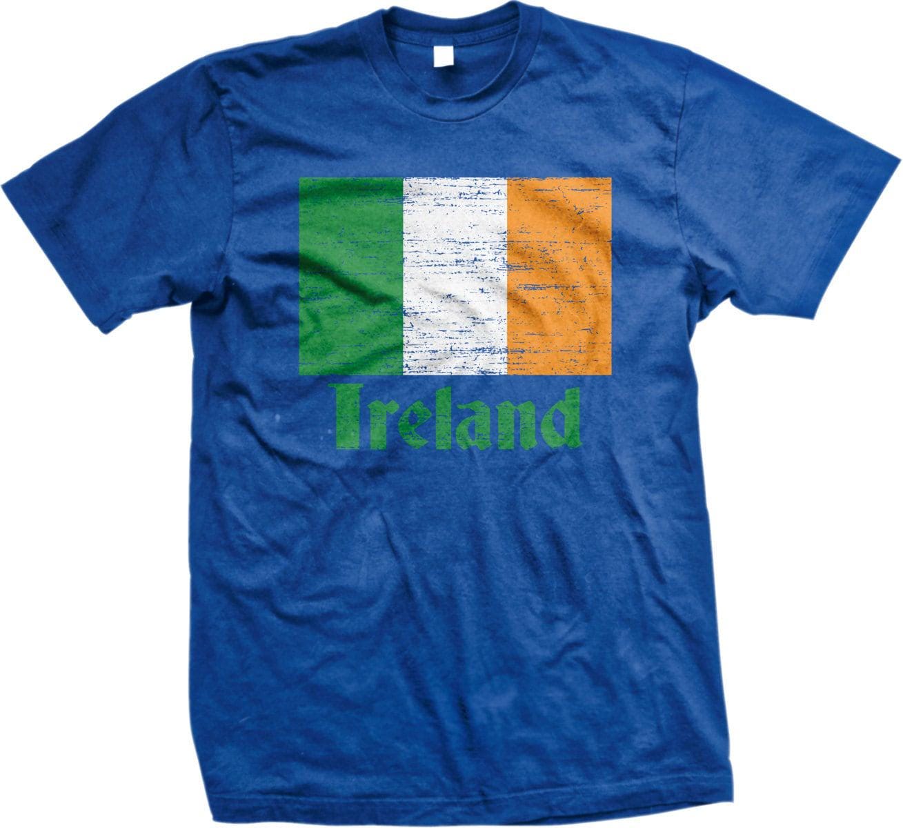 Irish Flag T-Shirt - Kelly Green Shirt With Celtic Charm Apparel & Good Luck