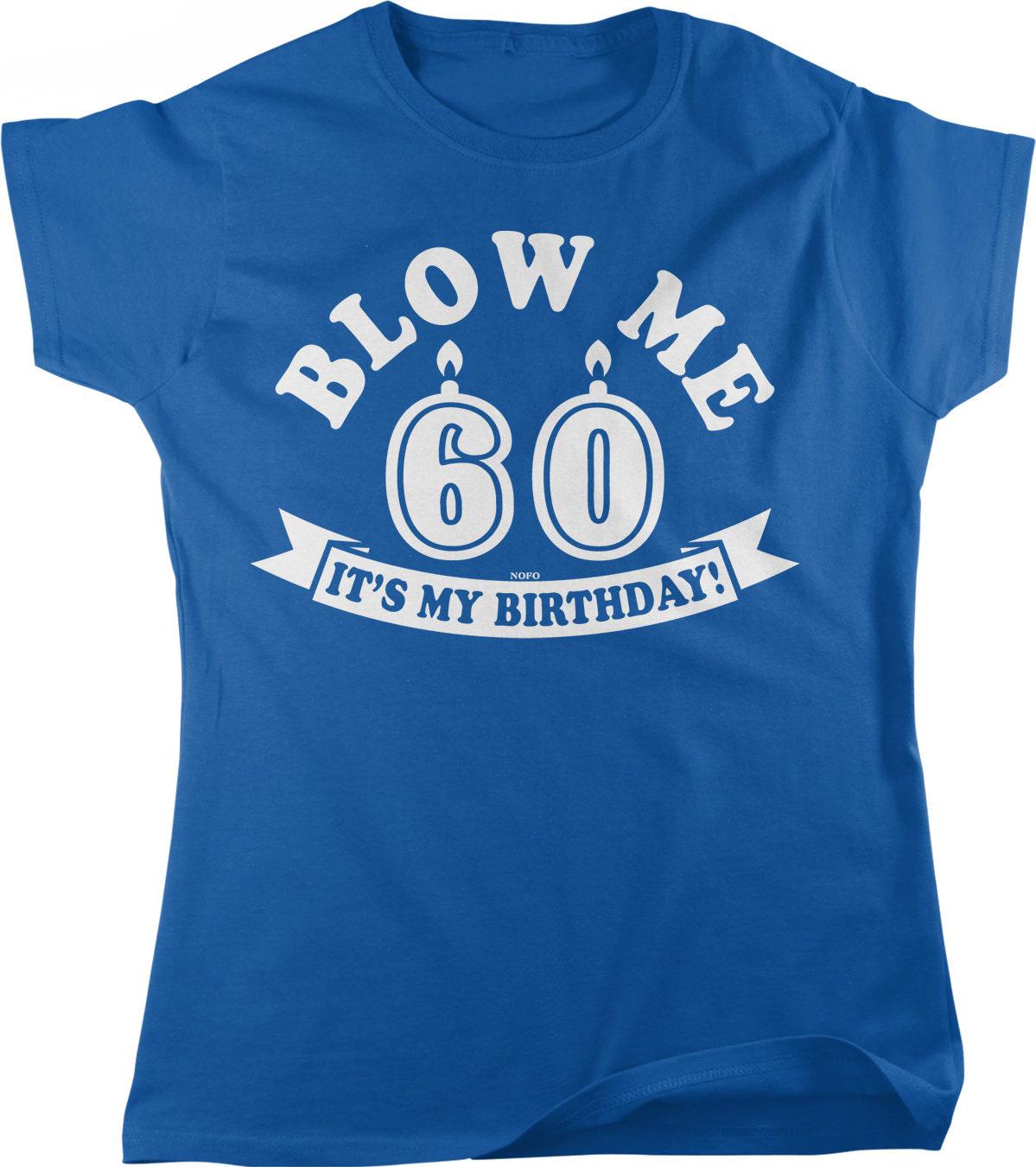 60th Birthday T-Shirt - Funny Women's Birthday Tee | Vintage Inspired, Soft Durable Fabric