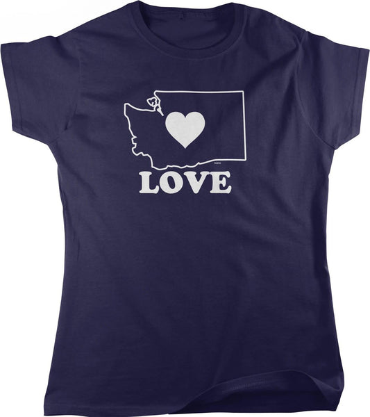 Women's Casual Tee - Pre-Shrunk Cotton Shirt | Seattle Inspired, Full Cut Fit